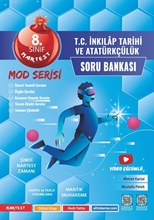 8. Sınıf Mod T.c. İnkılap Tarihi Ve Atatürkçülük Soru Bankası  9786257865364