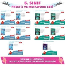 Resim 5. SINIF PRESTİJ  VE METAWORD SETİ