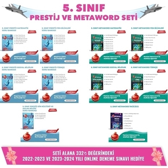 resm 5. SINIF PRESTİJ  VE METAWORD SETİ